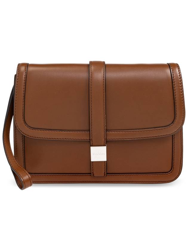 Max Mara Clutch Bianca, Women's, Brown - MAX MARA - BALAAN 1