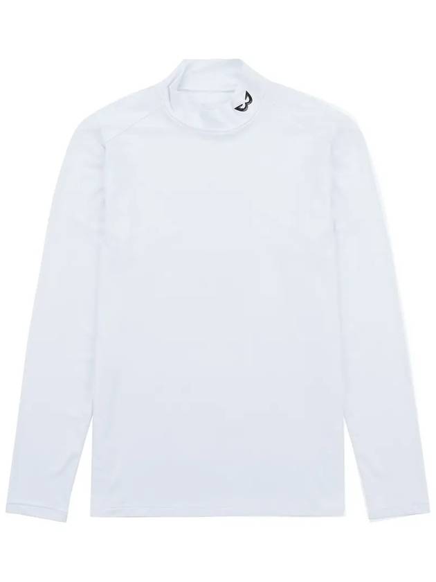 Golf Wear Basic Jersey Turtleneck WB21FAMT01WH White - WHITEBALL - BALAAN 3