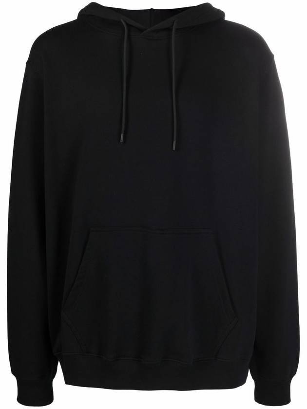 Logo Print Hoodie Black - MSGM - BALAAN 1