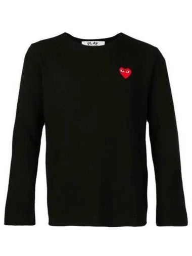 Long sleeve t shirt P1N068 Black - COMME DES GARCONS - BALAAN 1