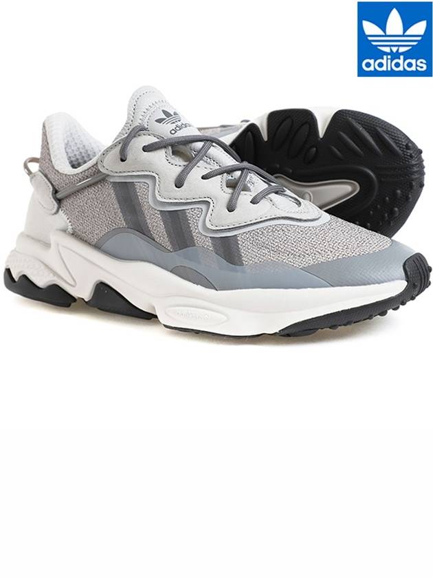 Ozweego Low Top Sneakers Grey - ADIDAS - BALAAN 1