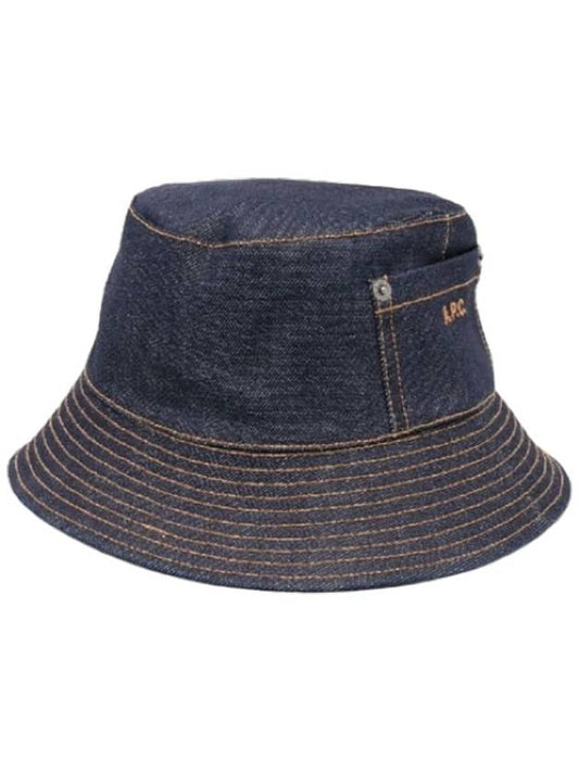 Bob Thais Denim Bucket Hat Indigo - A.P.C. - BALAAN 2