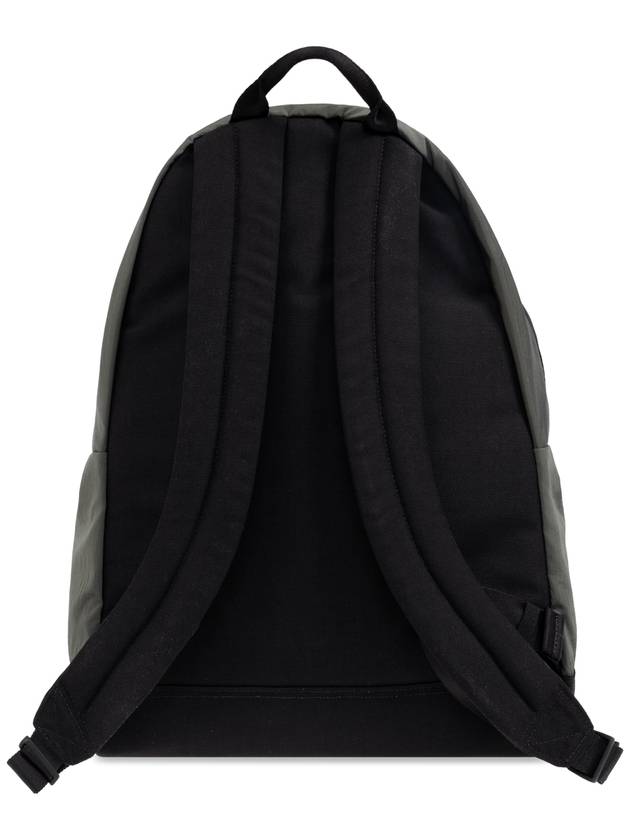 Stone Island Backpack With Logo, Men's, Green - STONE ISLAND - BALAAN 3