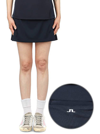 Women's Amelie Mini Golf Skirt Navy - J.LINDEBERG - BALAAN 2