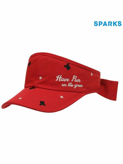 Women s Embroidery Pattern Sun Visor Cap SK3LAC002 - SPARKS - BALAAN 2