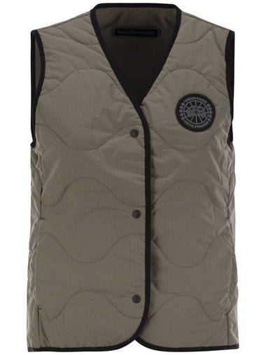 ANNEX LINER - Vest with black badge - CANADA GOOSE - BALAAN 1