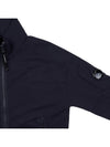 Lens Wappen Zip-Up Jacket Navy - CP COMPANY - BALAAN 5