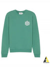 Logo Comfort Sweatshirt Green - MAISON KITSUNE - BALAAN 2