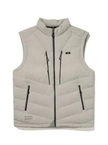 K2 KTR edge down vest Grayish BEIGE - KATE - BALAAN 1