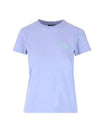 New Denise Logo Short Sleeve T-Shirt Lilac - A.P.C. - BALAAN 1