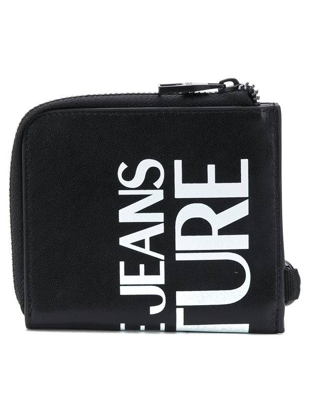 JEANS COUTURE LOGO LETTERING PRINT WALLET - VERSACE - BALAAN 6