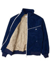 Corduroy Athletic Zip-up Jacket Royal Wash - CELINE - BALAAN 10