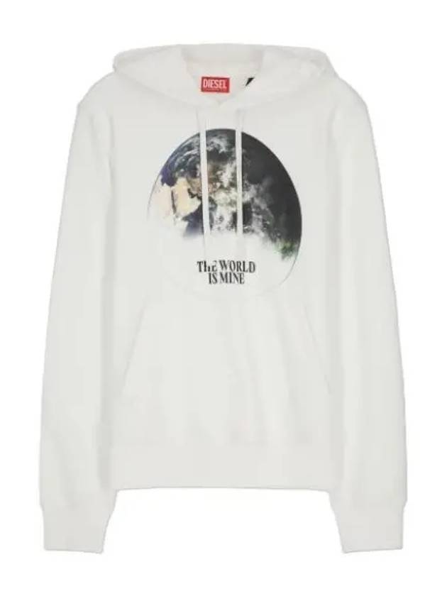 S-Ginn-Welt Hoodie White - DIESEL - BALAAN 2