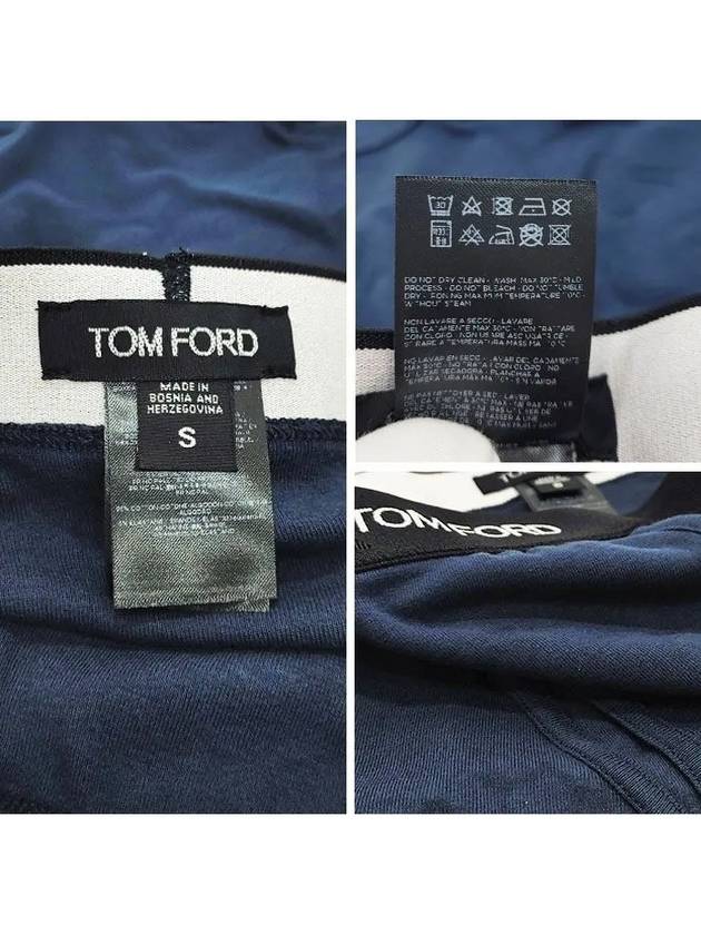 Men's Classic Fit Boxer Briefs Navy - TOM FORD - BALAAN 4