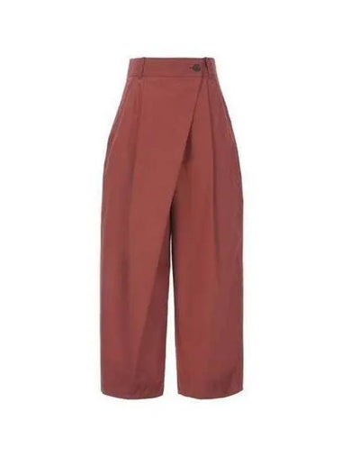 Women s JUDD Pintuck Loose Fit Pants Brown SNW 801 - STUDIO NICHOLSON - BALAAN 1