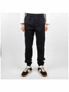 Stretch Cotton Tela Paracadute Cargo Straight Pants Navy Blue - STONE ISLAND - BALAAN 3