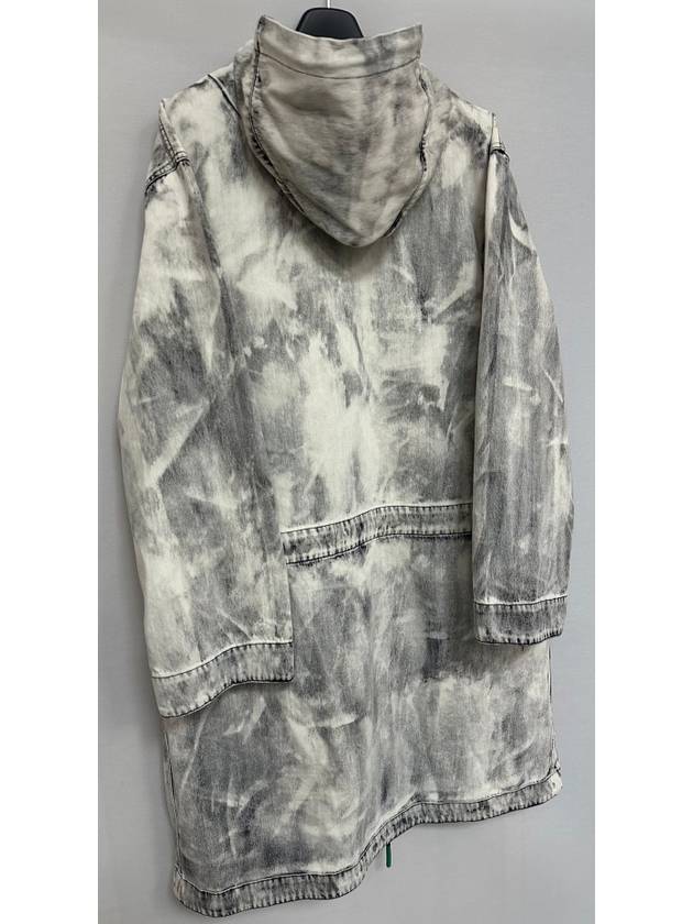 Virgil Abloh Geblichte denim parka 110 - OFF WHITE - BALAAN 6