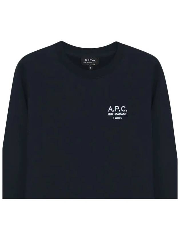 Skye Logo Sweatshirt Black - A.P.C. - BALAAN 5