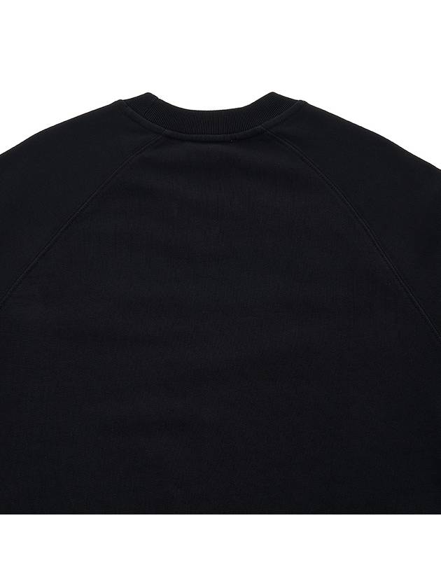 Chillax Fox Patch Classic Sweatshirt Black - MAISON KITSUNE - BALAAN 8