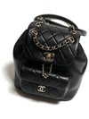 24 Year Duma Backpack One Pocket Black AS2908 Gabag - CHANEL - BALAAN 5