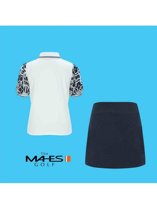 Logo Gold Label Royal Signature All Coordination Set Women s Short Sleeve T Shirt White GS60661 9268 - MAHES - BALAAN 2