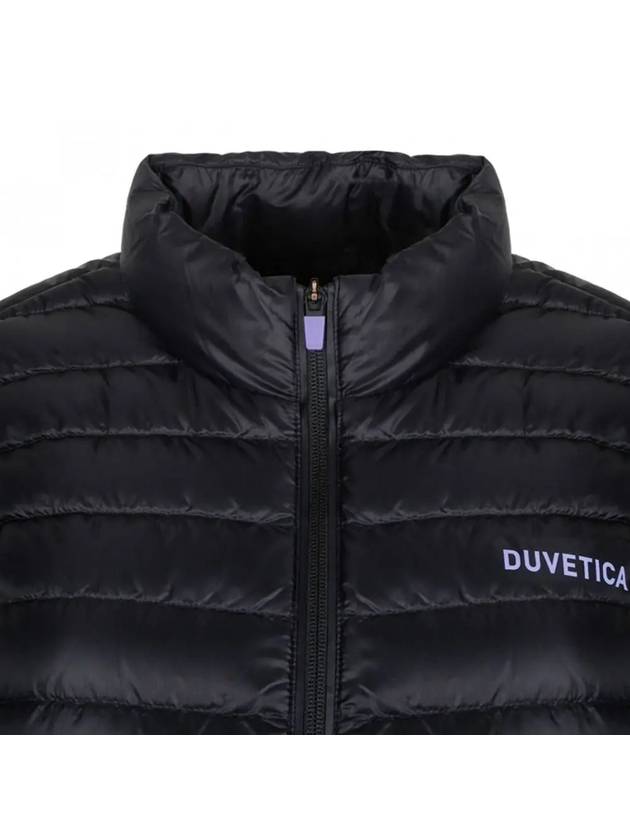 Neass Logo Padded Vest Black - DUVETICA - BALAAN 5