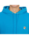 Fox Head Patch Regular Hoodie Light Blue - MAISON KITSUNE - BALAAN 6