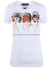 Women's Indian Three Sisters Printing Short Sleeve TShirt S72GC0807 - DSQUARED2 - BALAAN 3