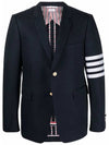 Diagonal Armband Cotton Shooting Engineer Classic Jacket Navy - THOM BROWNE - BALAAN 2