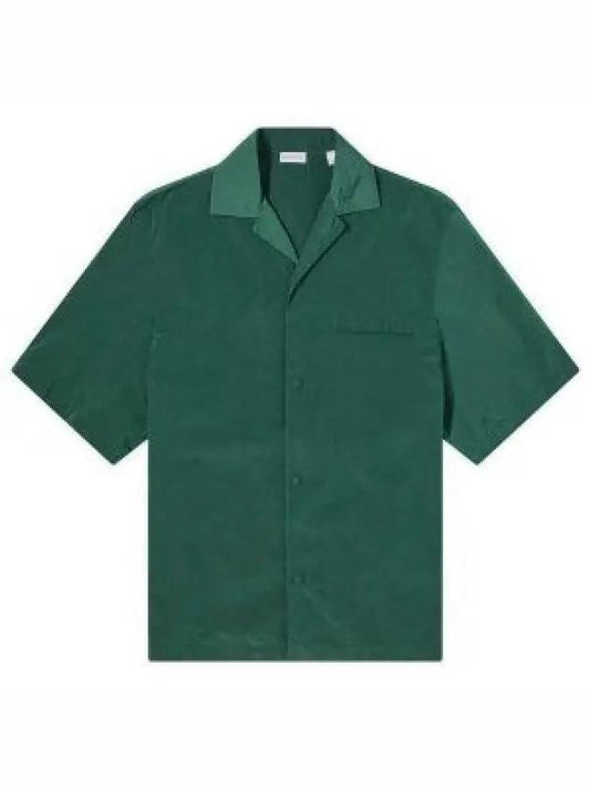 notched collar short sleeve shirt 8082278 - BURBERRY - BALAAN 2