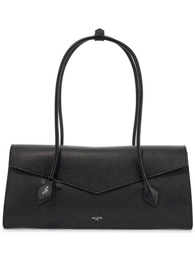 Le Tekel flap calfskin tote bag black - ALAIA - BALAAN 2