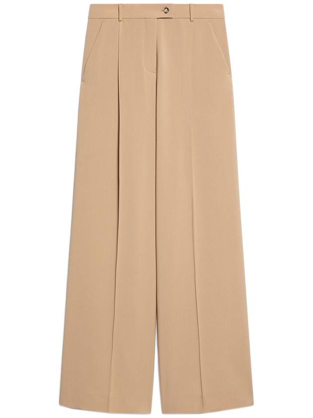 Bella oversized stretch wool wide pants beige - MAX MARA SPORTMAX - BALAAN 2