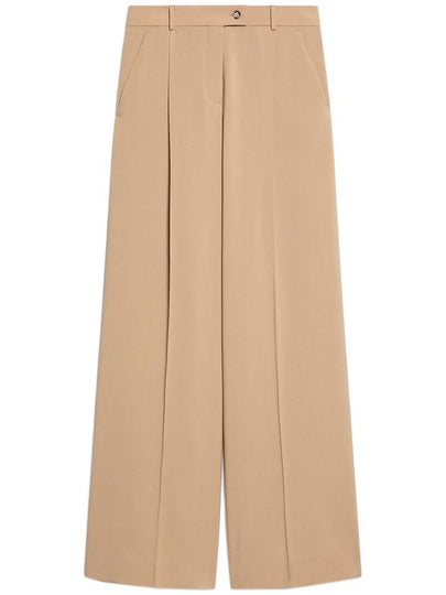 Bella oversized stretch wool wide pants beige - MAX MARA SPORTMAX - BALAAN 2