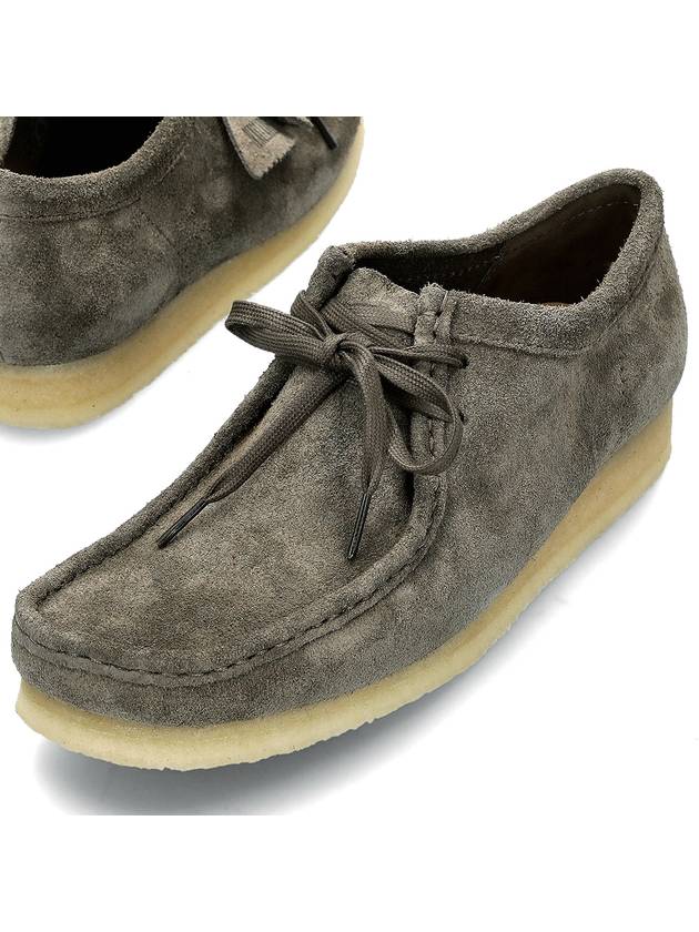 Wallabee Suede Loafer Dark Grey - CLARKS - BALAAN 2