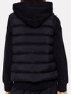 Cenis Logo Padding Vest Black - MONCLER - BALAAN 5