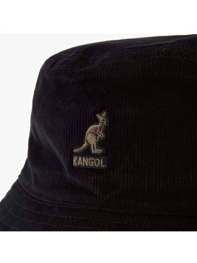 K4228HT BLACK 4228 Code Corduroy Bucket Hat - KANGOL - BALAAN 3