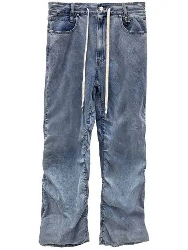 Shirring Wide Denim Pants Blue Men s W241PT27989L - WOOYOUNGMI - BALAAN 1