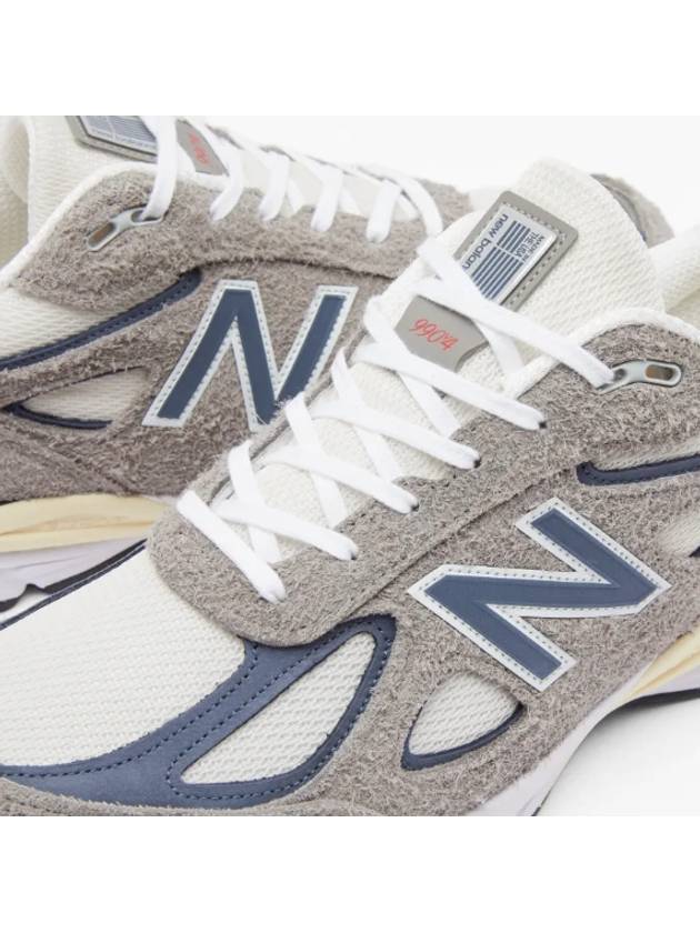 990v4 Made in USA Gray Suede - NEW BALANCE - BALAAN 5