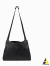 JEANS Women s Black CKJ Cinched PU Convertible Shoulder Bag DH3738 UB1 - CALVIN KLEIN - BALAAN 2