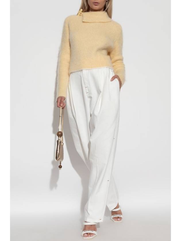 Jacquemus Mohair Sweater, Women's, Yellow - JACQUEMUS - BALAAN 2