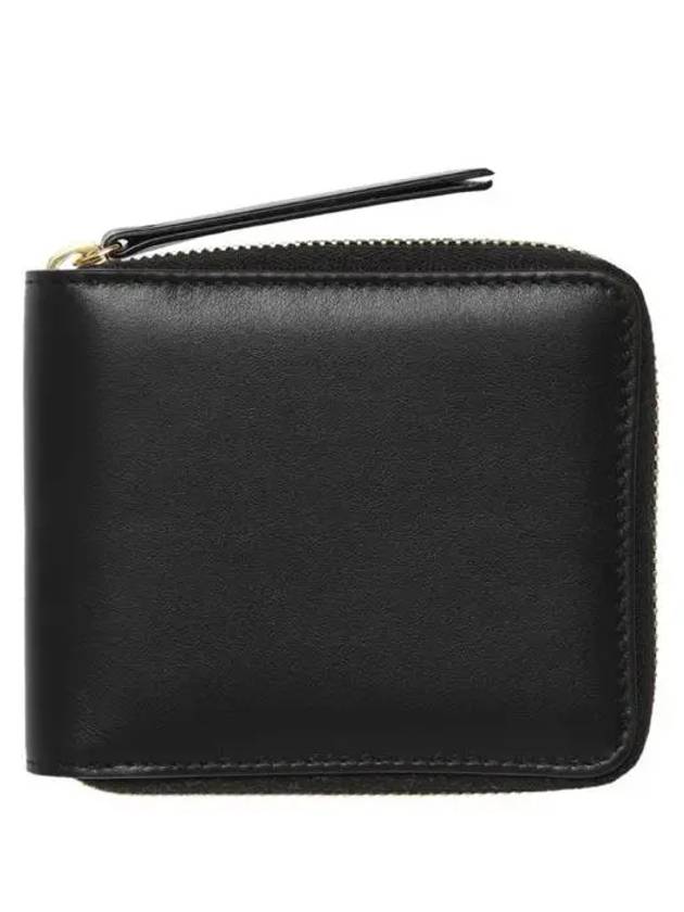 Stitch Zip Around Medium Half Wallet Black - MAISON MARGIELA - BALAAN 4