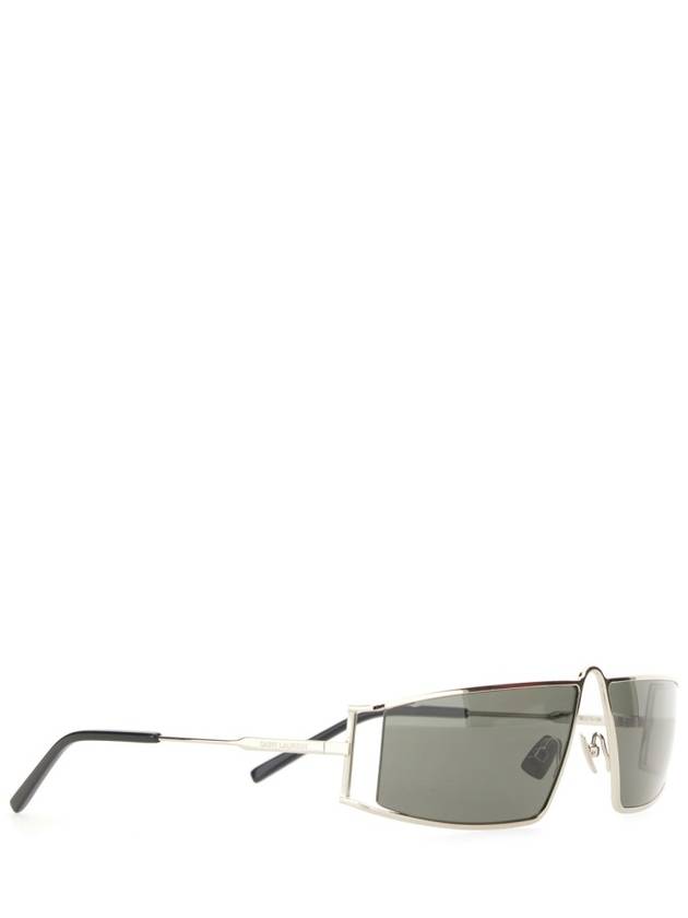 Eyewear Metallic Square Frame Sunglasses 748016Y9902 - SAINT LAURENT - BALAAN 5