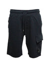 Men's Mid Rise Shorts Black - CP COMPANY - BALAAN 1