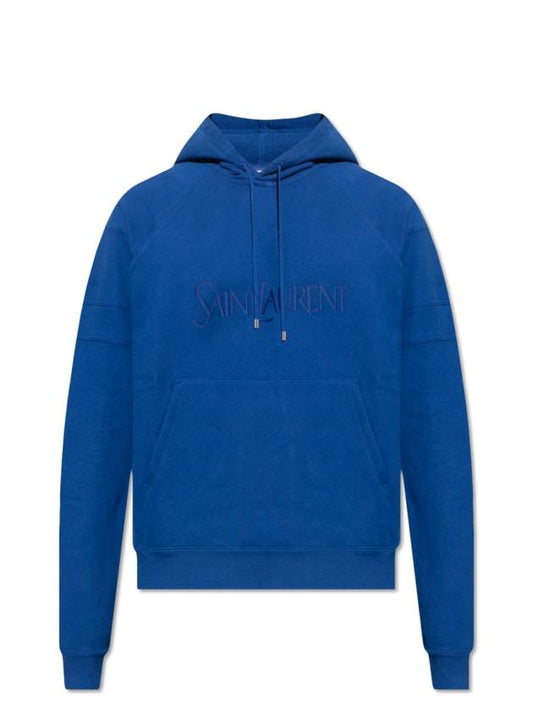 logo hooded sweatshirt - SAINT LAURENT - BALAAN 1
