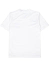 Kids Logo Pocket V-Neck Short Sleeve T-Shirt White - BURBERRY - BALAAN 3