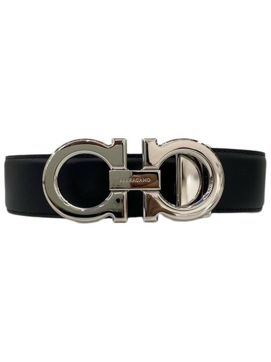 Gancini Reversible Belt 686671 - SALVATORE FERRAGAMO - BALAAN 1