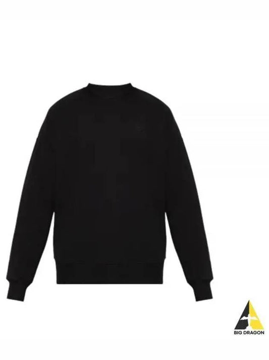 Men's Logo Embroidery Sweatshirt Black - DIESEL - BALAAN 2