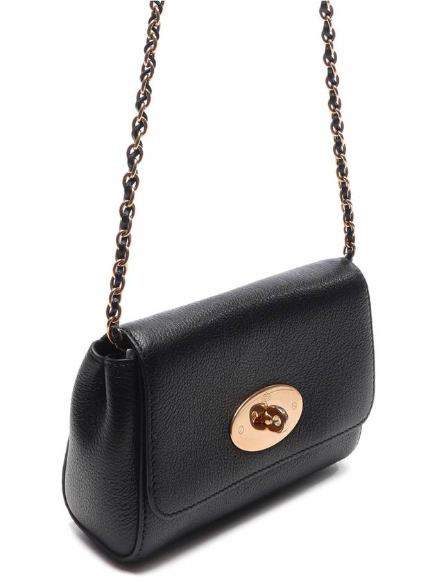 Lily Small Shoulder Bag Black - MULBERRY - BALAAN 4