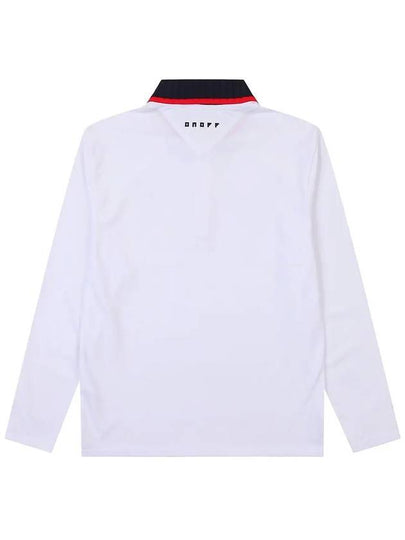 basic mock neck long sleeve t-shirt OF9002GBWHITE - ONOFF - BALAAN 2