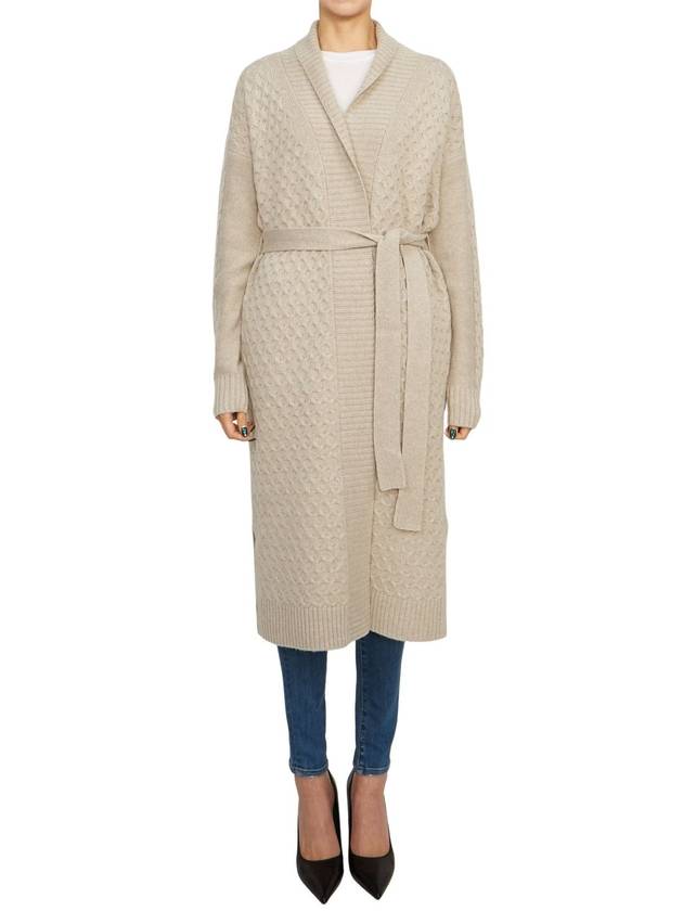 Orel Wool Cardigan Beige - MAX MARA - BALAAN 2